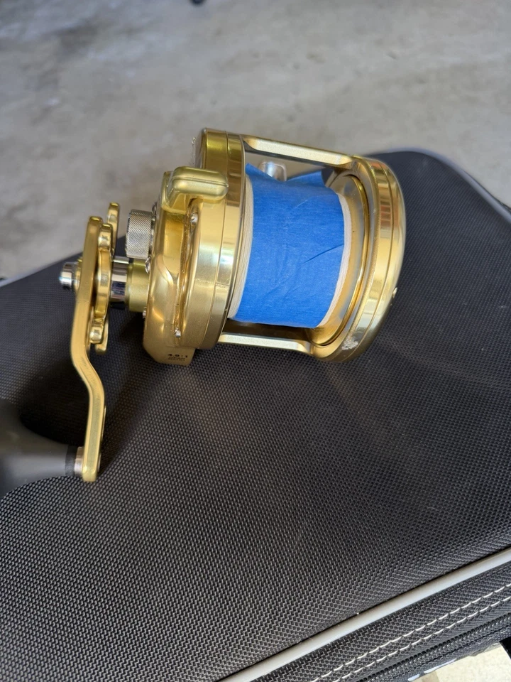 Shimano Trinidad TN40 Fishing Reel Gold - Image 3 of 3