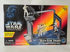 Death Star Escape Playset Kenner Star Wars Power Of the Force 27599 27597