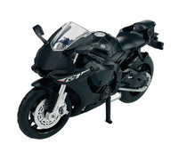 Msz Yamaha YZF-R1 Schwarz 1:18 Motorrad Die Cast Model Neu Im Kasten