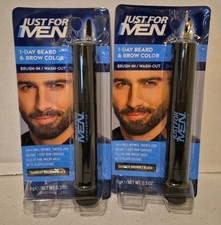 2 Pack: Just For Men 1-Day Beard & Brow Color - Darkest Brown/Black (2545) E2C
