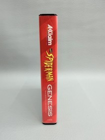 Spider Man - Separation Anxiety - 2 Game Bundle (Sega Genesis, 1994) Complete