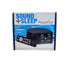 Adaptive Sound Technologies Sound Sleep Aquarius White Noise Machine Black