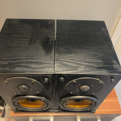 Harman Kardon LS 0300 Bookshelf Speakers Pair 8 Ohm Black Compact Hi-Fi Audio - Picture 9 of 20