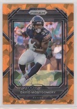 2022 Panini Prizm Orange Ice Prizm David Montgomery #48 0vf5