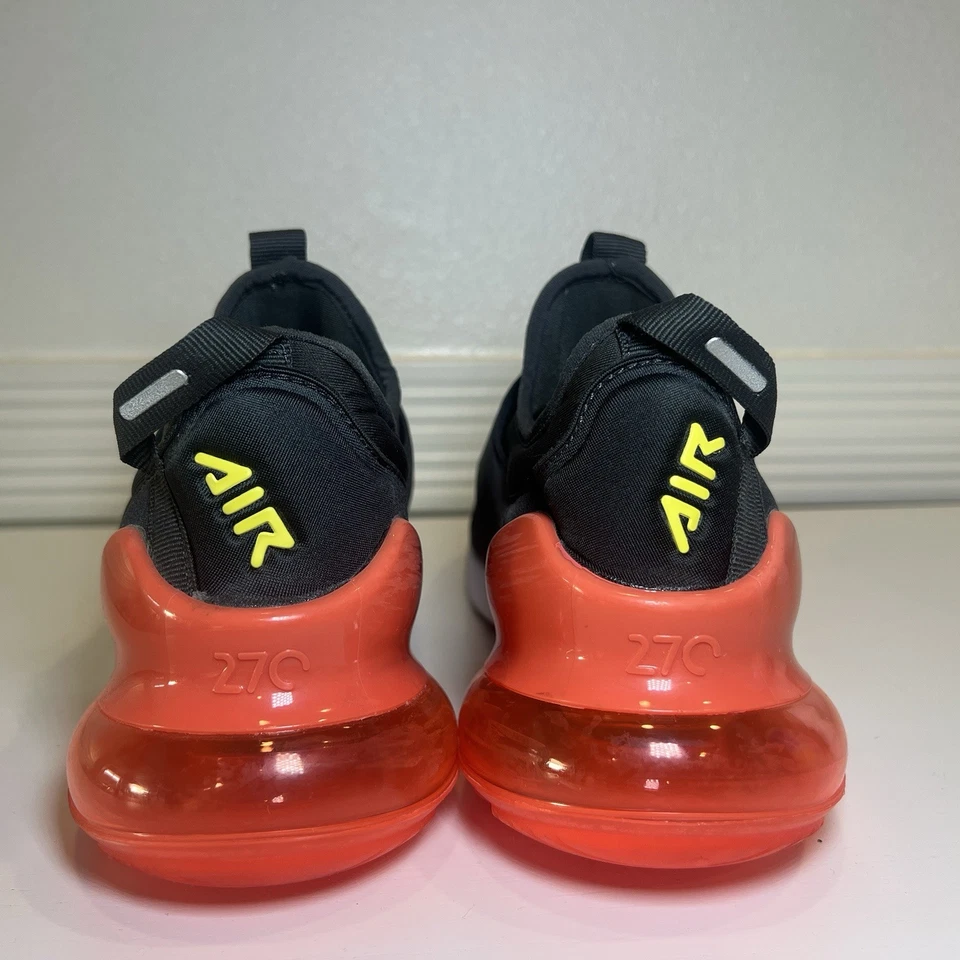 Nike Air Max 270 Extreme GS Niños Grandes Zapatos Negro Gris Humo Oscuro Talla 6.5 Juvenil Foto 4 de 4