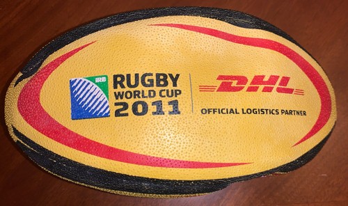 RUGBY WORLD CUP 2011 Football~DHL DELIVERING RUGBY TO THE WORLD - Picture 2 of 9