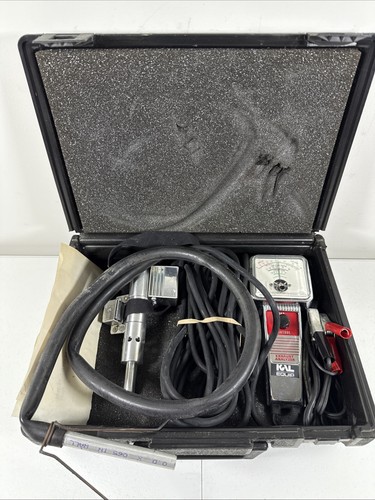 Vintage KAL EQUIP Professional Series Portable Exhaust Gas Analyzer Model R-89