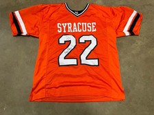 SYRACUSE LACROSSE GARY GAIT JOEY SPALLINA SIGNED AUTOGRAPH JERSEY RARE LEGENDS 