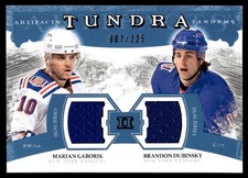 2011-12 Upper Deck Artifacts Tundra Tandems JSY Blue Marc Staal/Brandon Dubinsky
