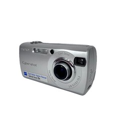 Sony Cyber-Shot DSC-S40 4.1MP 3x Digital Camera Silver Tested Working