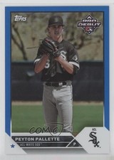 2023 Topps Pro Debut Blue Foil 112/150 Peyton Pallette #PD-6 9hx