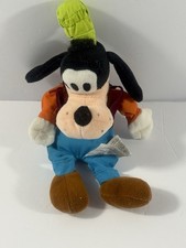 Walt Disney NICE CLASSIC GOOFY 9" Plush Stuffed Animal TOY Bean Bag