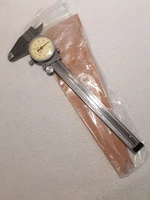 L. S. STARRETT Co. Vintage No. 120 Dial Caliper 0-6 Inch Athol Mass USA