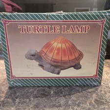 Turtle Tortoise Accent Lamp Nightlight Glass ...