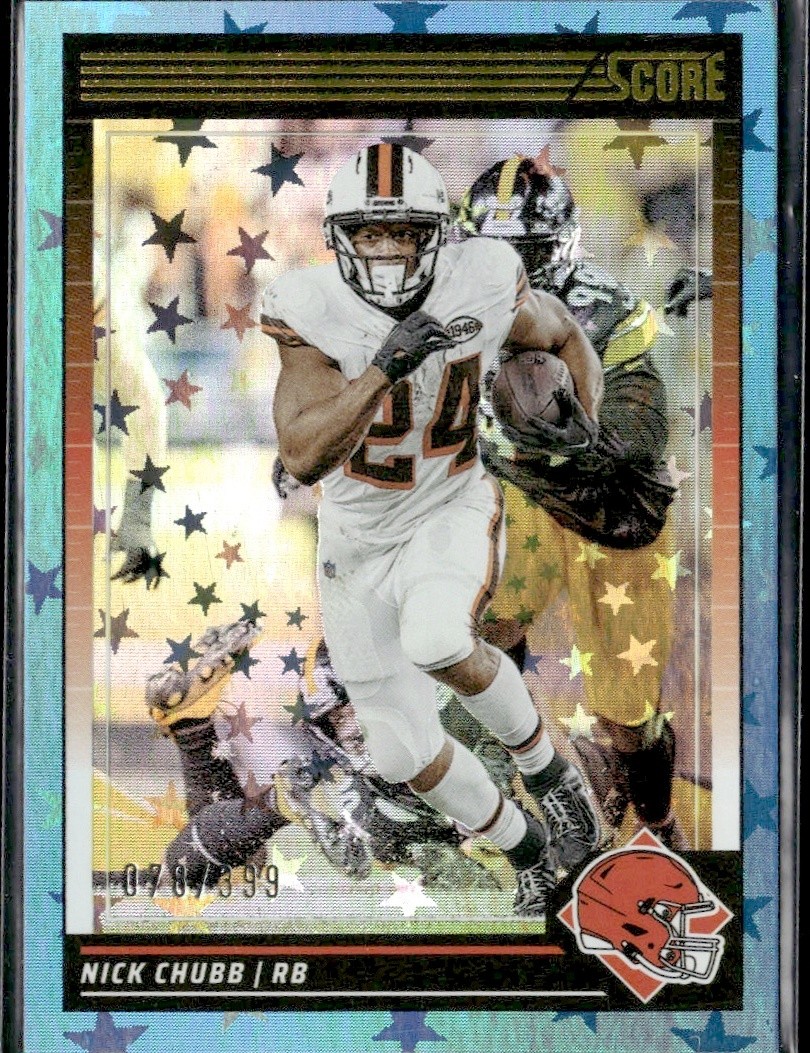 2024 Panini Score Nick Chubb #65 Stars /399 Browns Football