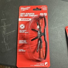 Milwaukee 48-73-2020 High Performance Safety Glasses - Clear Milwaukee 48-73-2020 High Performance Safety Glasses - Clear