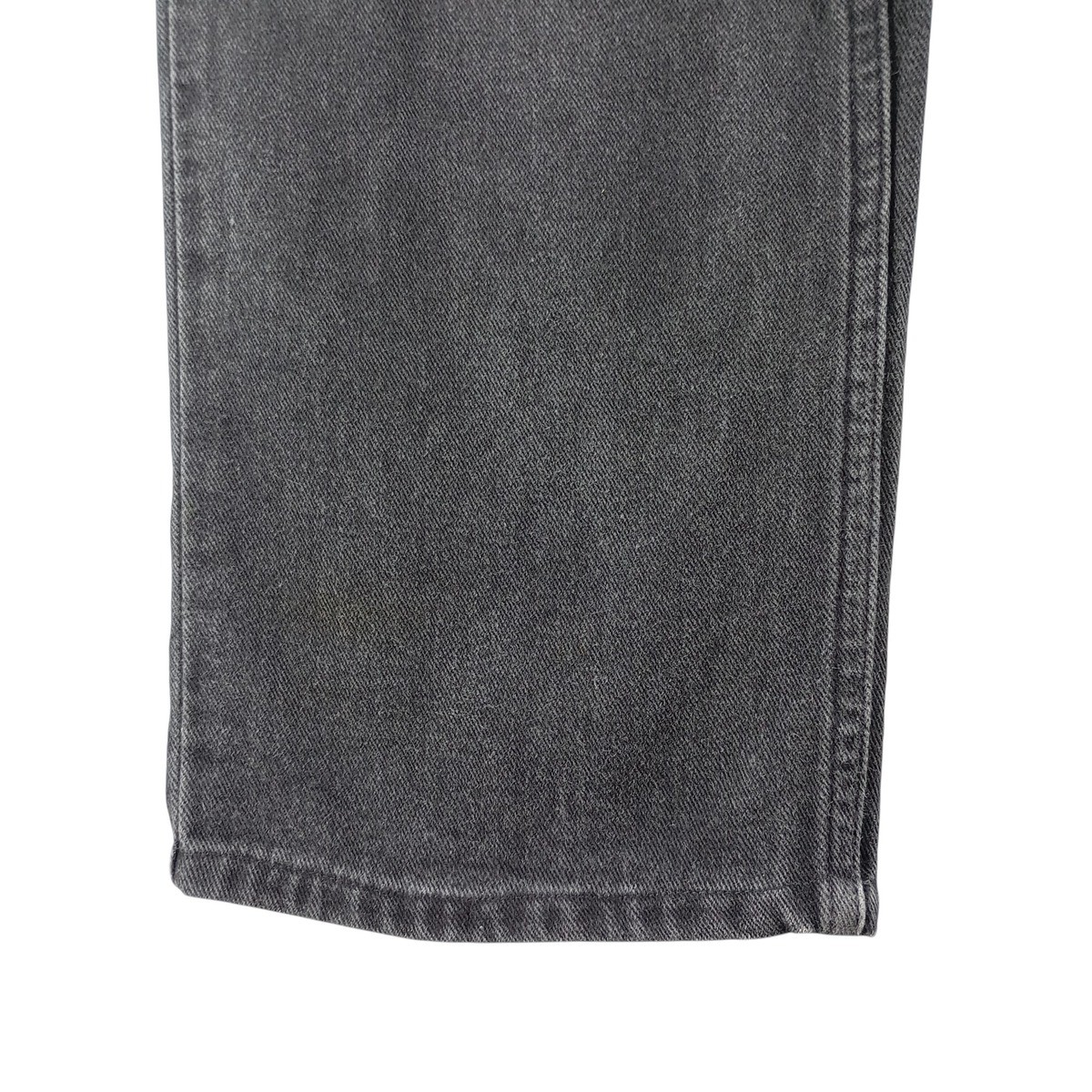 Vintage 2000'S Tommy Hilfiger Jeans Men's Black Tapered Denim Pants Size W30 thumbnail 9