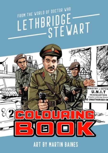 Lethbridge-Stewart Colouring Book by Martin Baines (Paperback Book)