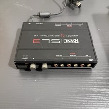 Rane SL3 Serato Scratch Live DJ Audio Interface 3-Deck USB Phono RCA Used