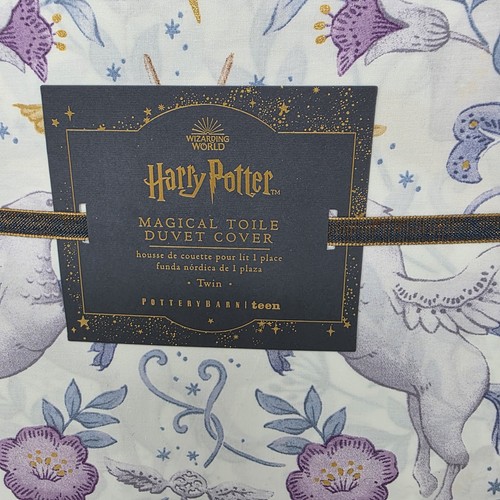 Pottery Barn Teen Harry Potter Magical Toile Duvet Cover TWIN XL New - Picture 2 of 3