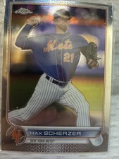 2022 Topps Chrome #66 Max Scherzer New York Mets