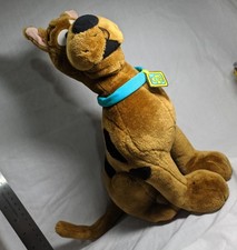 Vintage 1998 Cartoon Network Large Scooby Doo Plush Toy Collectible Read