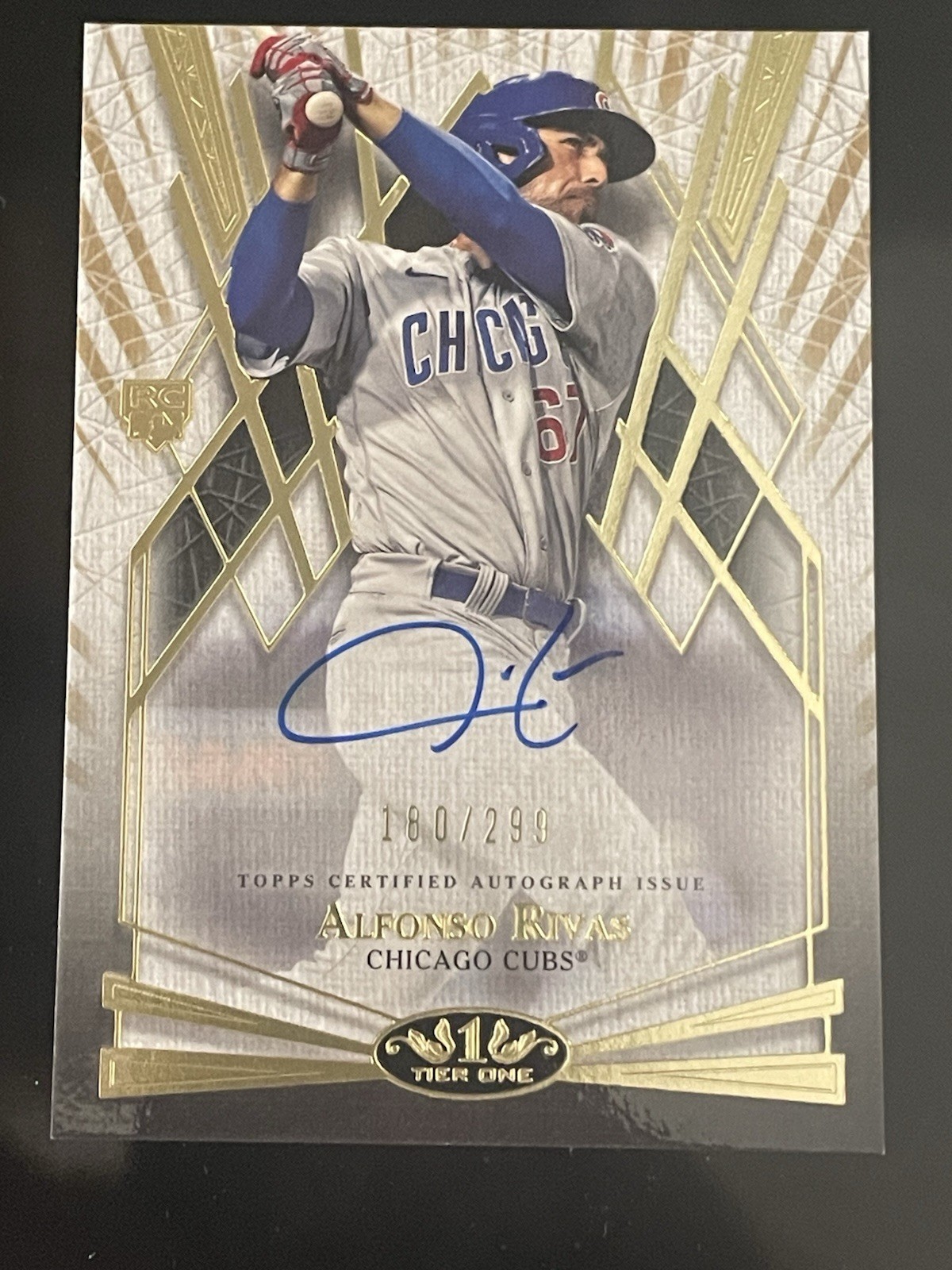 2022 Topps Tier One - Breakout Autographs Alfonso Rivas #BOA-ALR /299 ...