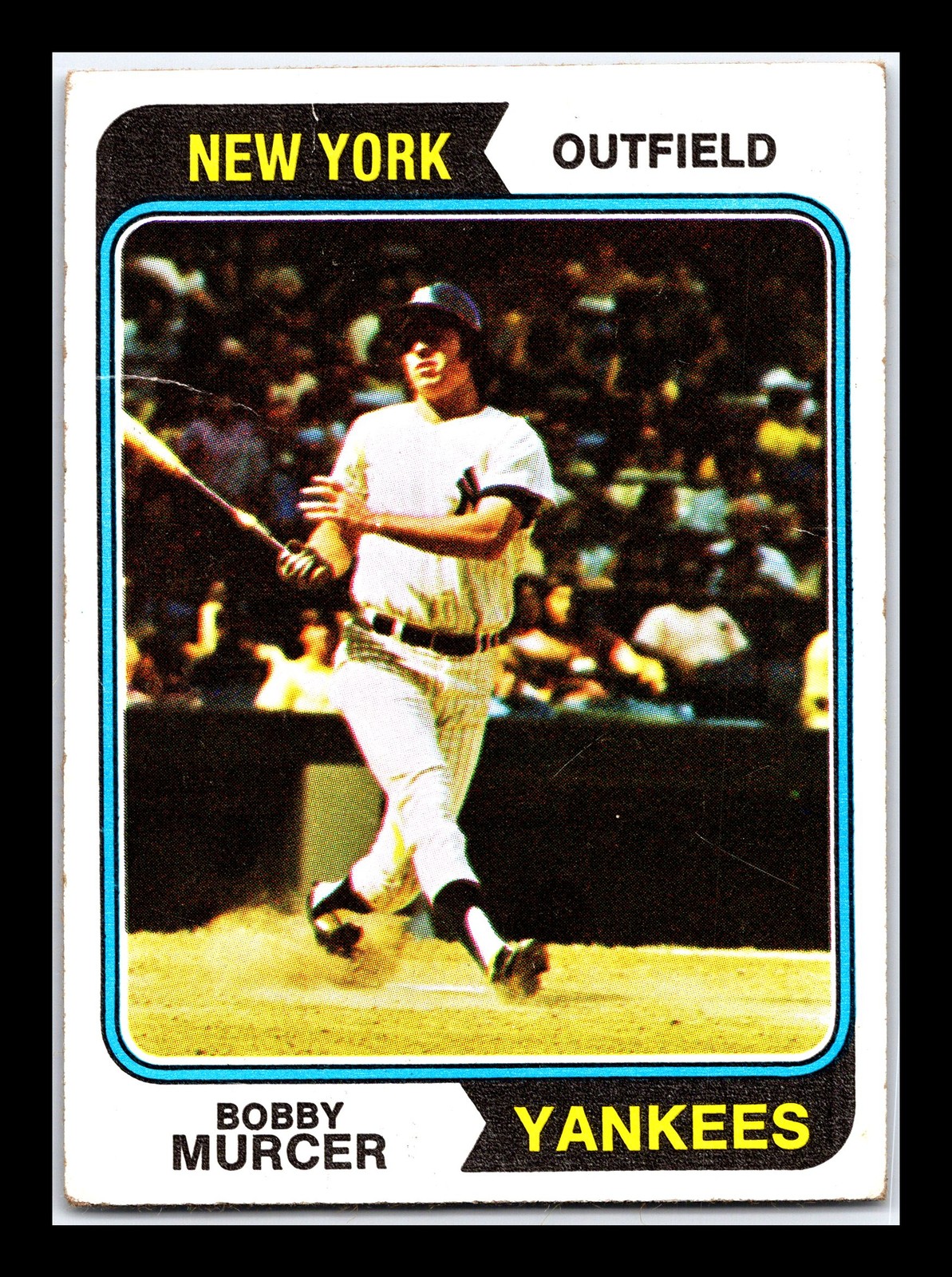 1974 Topps #90 Bobby Murcer New York Yankees