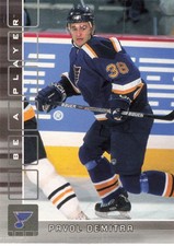 Pavol Demitra 2001-02 Be a Player Memorabilia #45 St. Louis Blues Hockey