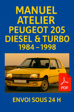 Revue technique Peugeot 205