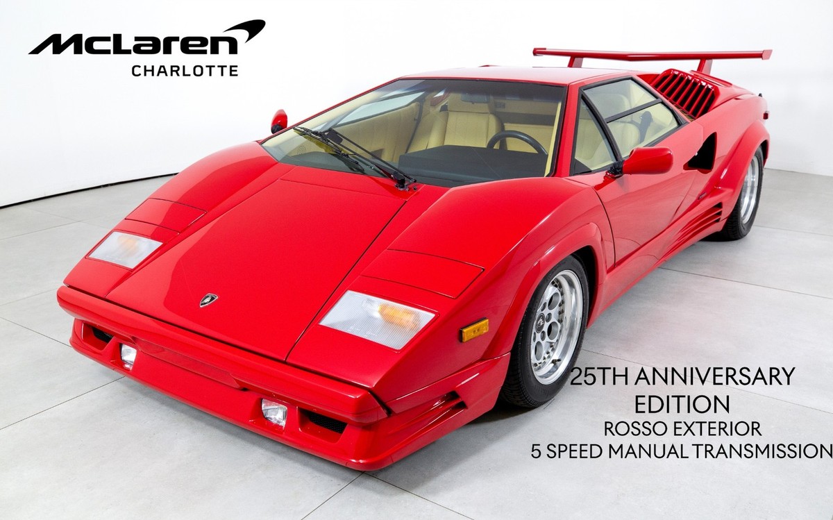 1989 Lamborghini Countach 25TH Anniversary Edition | eBay