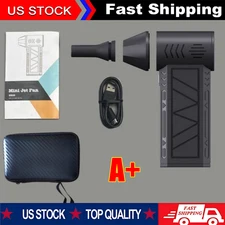 Cordless Compressed Air Duster - 130000RPM High-Power Dust Blower with LED Light