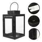 Candle Lantern Handle Candle Holder Simple Metal Candle Holder Adornment