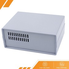 165x120x68mm Gray Plastic Enclosure Case DIY Electronic Wiring Project Box