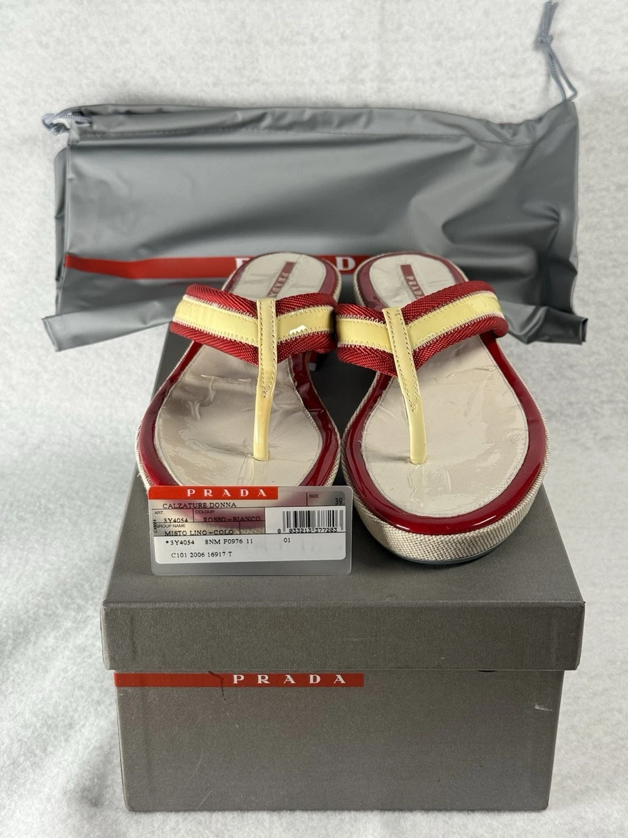PRADA Red Sandals for Women for sale | eBay