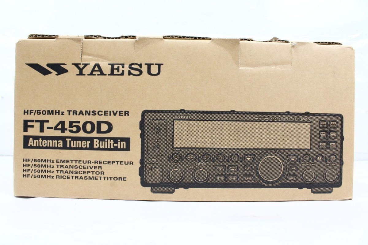 YAESU FT-450D HF / 50MHz All Mode Transceiver - Used Working | eBay
