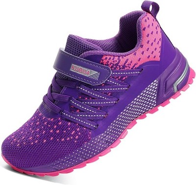 KUBUA Kids Sneakers for Boys Girls Running Tennis Shoes Lightweight Breathable S