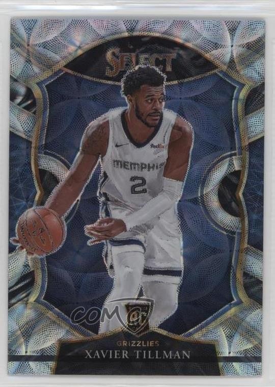 2020-21 Panini Select Concourse Scope Prizm Xavier Tillman #95 0c6