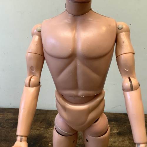 Vintage Action Man 1st Edit Painted Head Auburn Red Hair - Picture 21 of 21