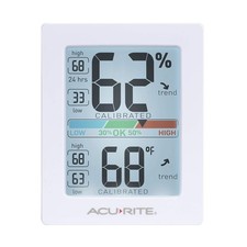 AcuRite Pro Humidity Meter  Thermometer, Hygrometer with Backlight