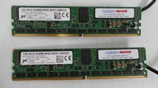 MICRON LOT OF X 2 8GB 1RX4 NN4-2133P-RZZZ 16GB TOTAL