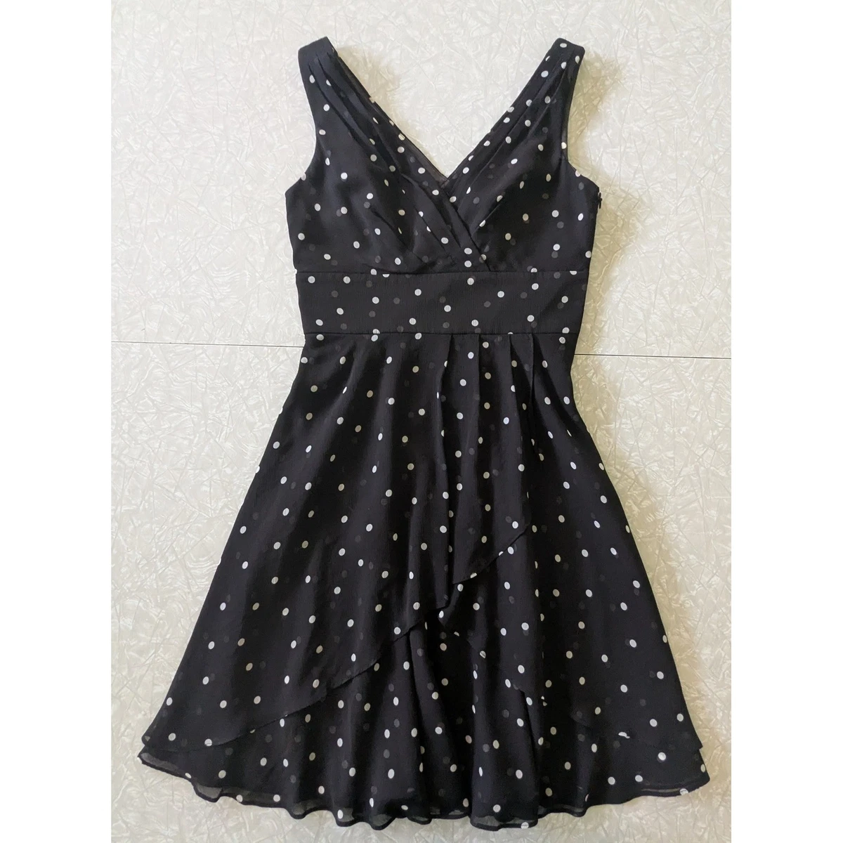 brown polka dot dress white house black market ABIGAIL POLKA DOT ZIP UP MIDI DRESS main image 1