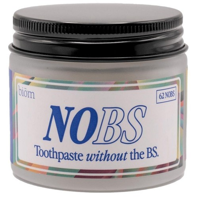 #ad NOBS No Bad Stuff Toothpaste Tablets Nano Hydroxyapatite Fluoride amp; Plastic $10.79