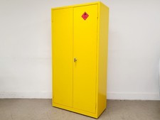 Yellow Solvent Cabinet Chemical Storage