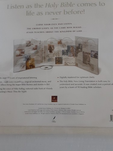 Sealed The Bible On CD (15) The New Testament Voices Music Sound Effects New - Picture 12 of 12