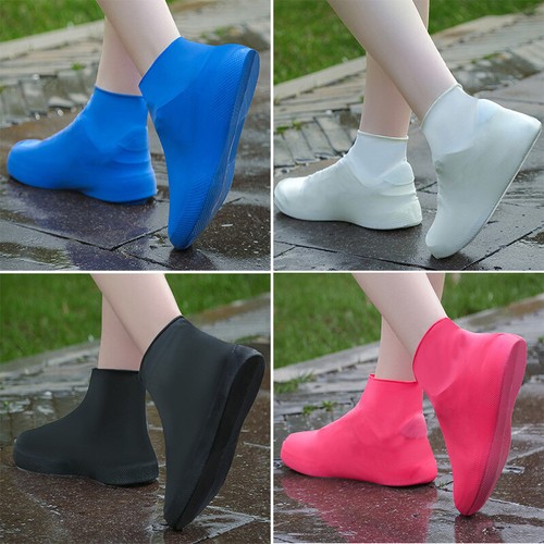 Reusable Silicone Overshoes Rain Waterproof Shoe Covers Boot Protector Cover2025 - Picture 4 of 24
