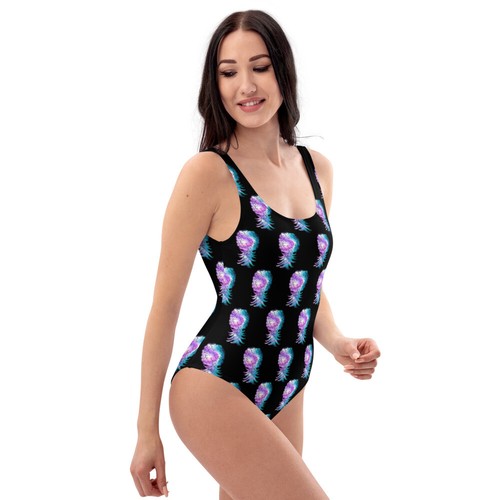 Traje de baño de una pieza de piña al alza para mujer Sexy Body Estilo swinger - Imagen 3 de 37