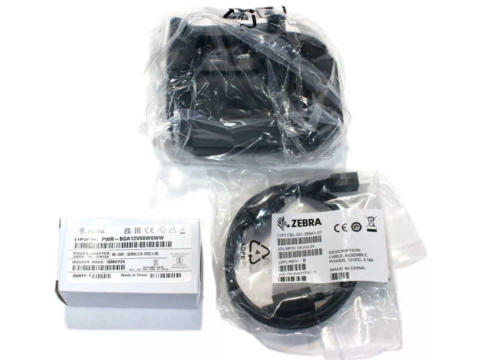 Kit de carga con base USB/Ethernet Zebra para serie TC5X (CRD-TC5X-2SETH-02) Foto 3 de 4