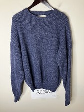 Vintage Alps Mens Knit Sweater Size XL Merrimac Valley New England Cotton