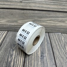 44x34 Retail Size Stickers for Store Boutique Clothing Label Apparel Roll